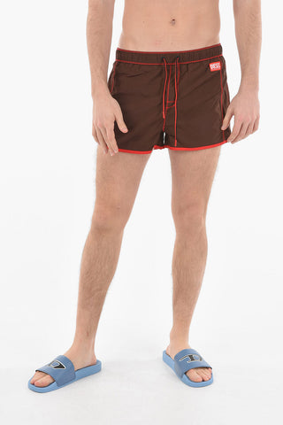 RED TAG Visible Stitching Nylon BMBX-REEF-30 Swim Shorts
