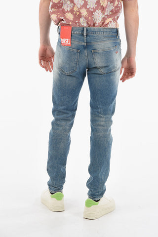 Mid Waist Slim Fit D-STRUKT Jeans 15cm L32