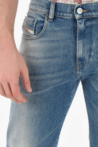 Mid Waist Slim Fit D-STRUKT Jeans 15cm L32