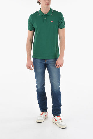 RED TAG Piquè Cotton 2 Buttons T-SMITH-D Polo Shirt