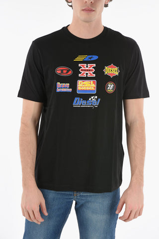 T-Shirt T-JUST-K1 Girocollo Stampata sul Fronte