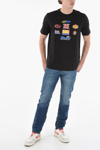 T-Shirt T-JUST-K1 Girocollo Stampata sul Fronte