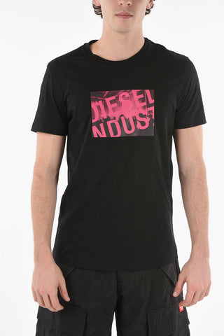 T-Shirt T-DIEGOS-K16 con Stampa sul Fronte