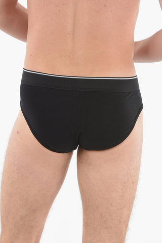Cotton Stretch UMBR-ANDRE 3 Pairs of Slips Set with Drawstring Waist