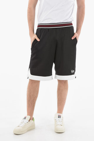 Contrasting Drawstring Waist P-BOWLY 3 Pockts Shorts