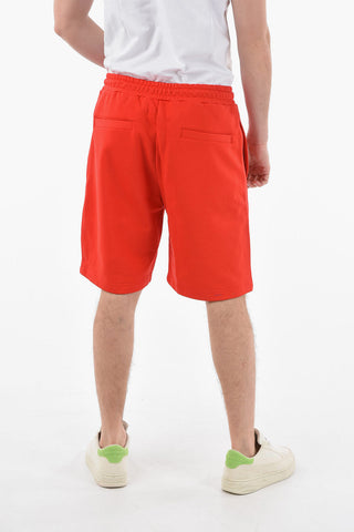 Drawstring Waist 4 Pockets P-CROWN-HS1 Sweat Shorts