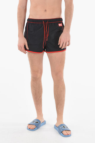 RED TAG Visible Stitching Nylon BMBX-REEF-30 Swim Shorts