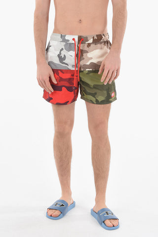 RED TAG Costume da Bagno Boxer BMBX-CAYBAY Camouflage