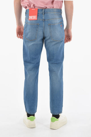 Stretch Denim Regular Fit D-FINING Jeans 17cm L.32