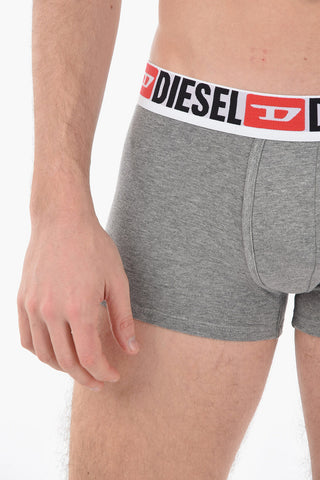 Logoed at the Waist UMBX-DAMIEN 3 Pairs of Boxers Set