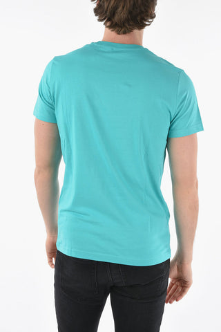 Cotton T-DIEGO-CUTY T-Shirt with Printed Logo