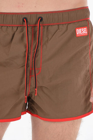 RED TAG Visible Stitching Nylon BMBX-REEF-30 Swim Shorts