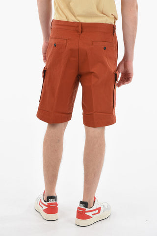 Shorts Cargo P-COR in Cotone con Passanti