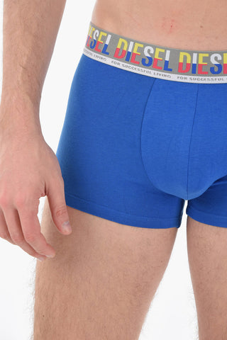 Logoed at the Waist UMBX-DAMIEN 3 Pairs of Boxers Set