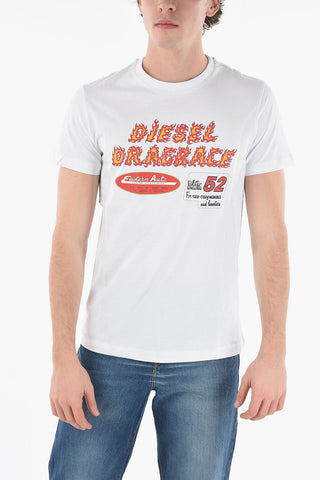 Front Printed T-DIEGOR-C7 T-Shirt