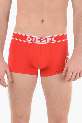 Set 3 Boxer UMBX con Logo a Contrasto