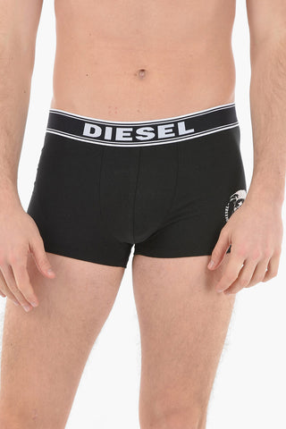 Set 3 Boxer UMBX con Logo a Contrasto
