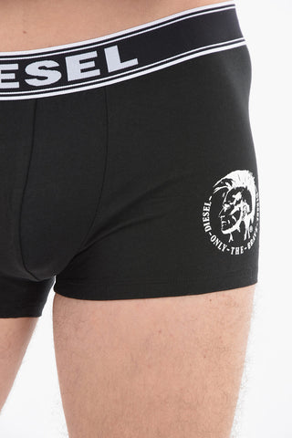 Set 3 Boxer UMBX con Logo a Contrasto