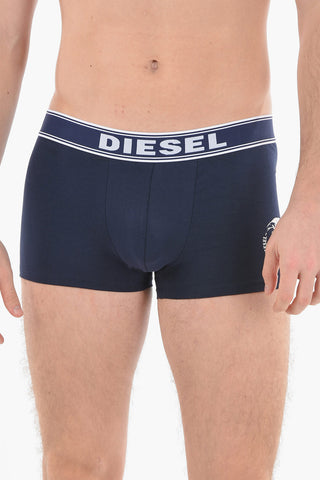 Set 3 Boxer UMBX con Logo a Contrasto