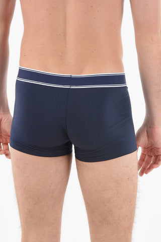 Set 3 Boxer UMBX con Logo a Contrasto