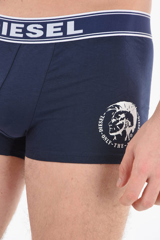 Set 3 Boxer UMBX con Logo a Contrasto