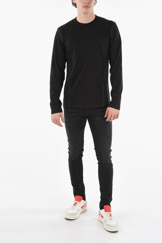 Visible Stitching Long Sleeve T-JUNKA T-Shirt