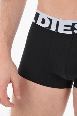 Set mit 3 Paar Boxershorts UMBX-SHAWNT mit kontrastierendem Logo