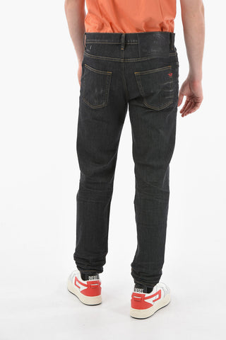 Stretch Denim Tapered Fit D-FINING Jeans 17cm L.32