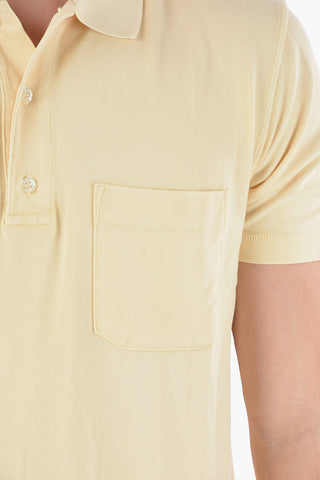 RED TAG Piquè Cotton WORKY Polo Shirt with Breast Pocket