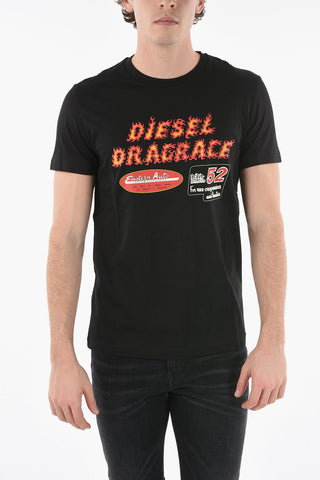 Front Printed T-DIEGOR-C7 T-Shirt
