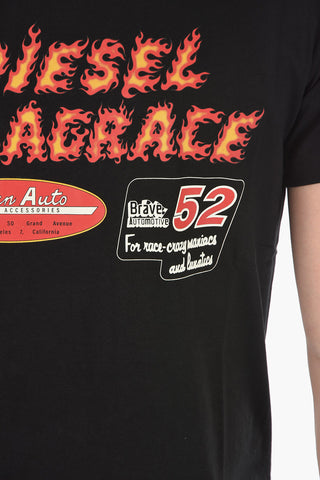 Front Printed T-DIEGOR-C7 T-Shirt