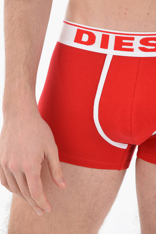 Logoed at the Waist UMBX-DAMIEN 3 Pairs of Boxers Set
