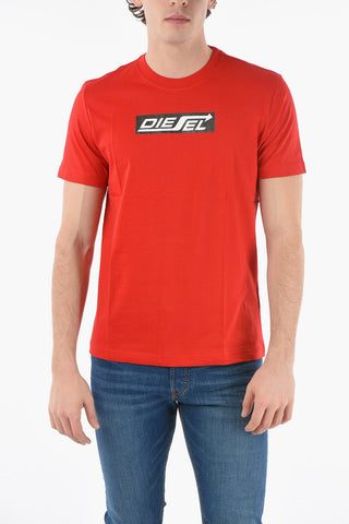 Logo Printed T-DIEGOR-HS1 T-Shirt