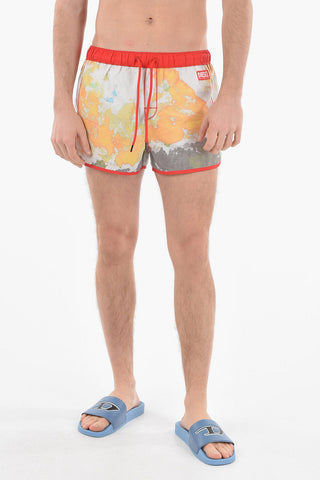 RED TAG Costume da Bagno Boxer BMBX-REEF-30 a Fantasia con Elastico in Vita