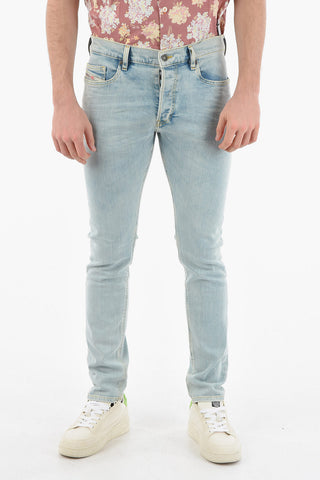 Visible Stiching Slim fit D-LUSTER Jeans 18cm L32