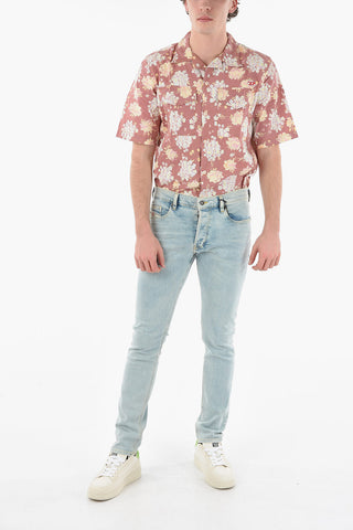 Visible Stiching Slim fit D-LUSTER Jeans 18cm L32