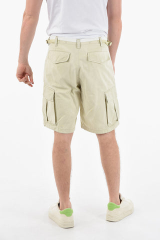Cotton P-ATLAN Cargo Shorts with Belt Loops
