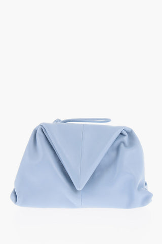 Leather TRINE Handbag with Magnetic Closure