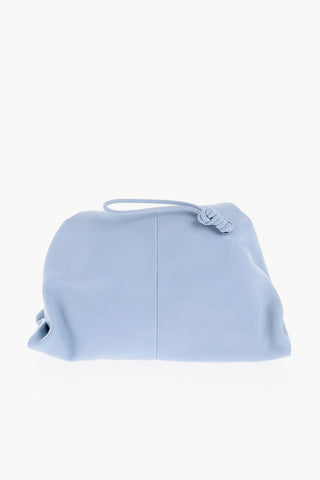 Leather TRINE Handbag with Magnetic Closure
