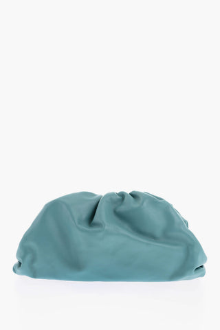 Leather THE POUCH Handbag with Magnetic Closure