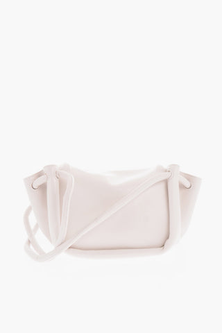 Leather BEAK Crossbody Bag with Magnetic Closure