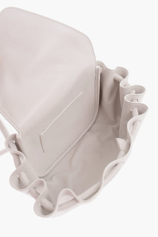 Leather BEAK Crossbody Bag with Magnetic Closure