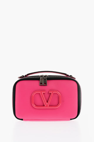 Borsa a Mano LACQUERED in Pelle con Tracolla Removibile