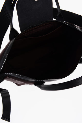 Double Handle LE PLIAGE ENERGY Canvas Crossbody Bag