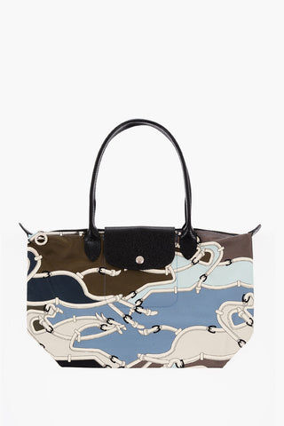 Printed Canvas LE PLIAGE GALOP Tote Bag