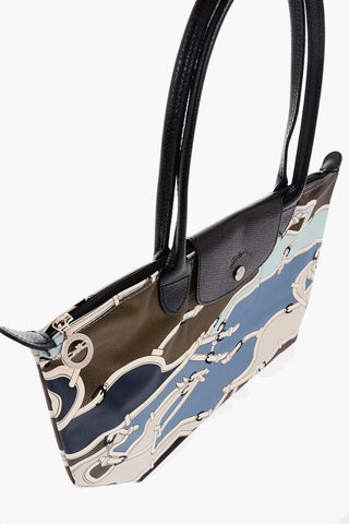 Printed Canvas LE PLIAGE GALOP Tote Bag