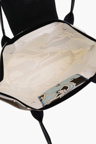 Printed Canvas LE PLIAGE GALOP Tote Bag