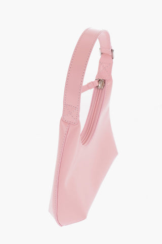 Semi-patent Leather BABY AMBER Hobo Bag