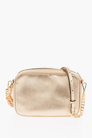 Lamè Leather JET SET Crossbody Bag