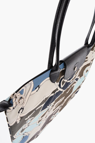 Printed Canvas LE PLIAGE GALOP Tote Bag